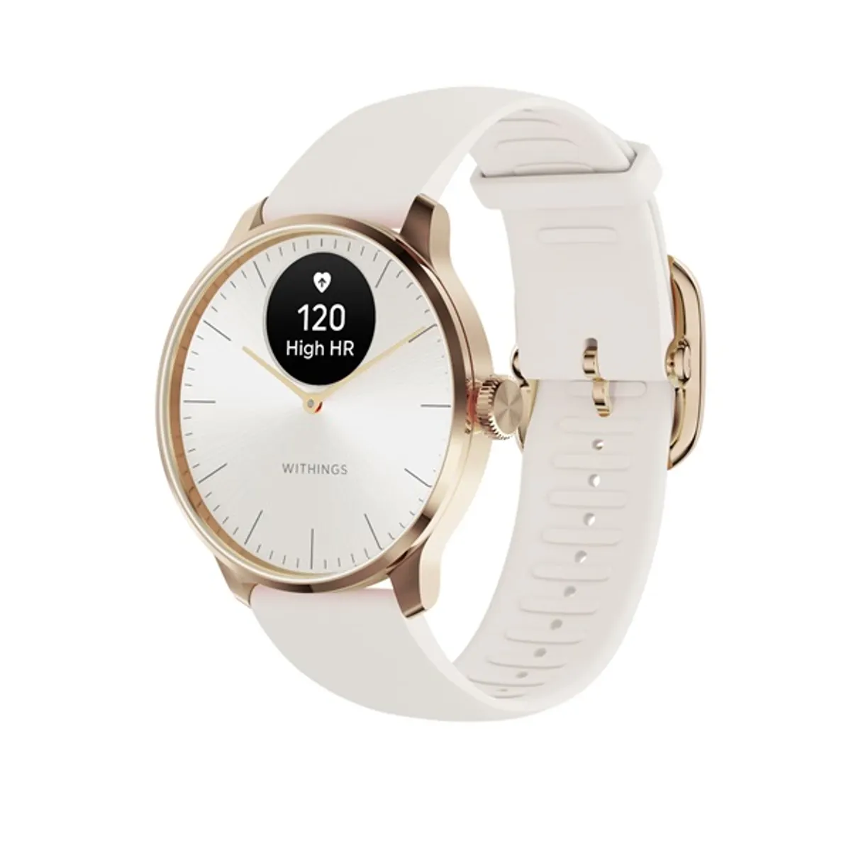 Withings HWA11-model 1 ScanWatch Light 37mm rózsaarany sand okosóra #1