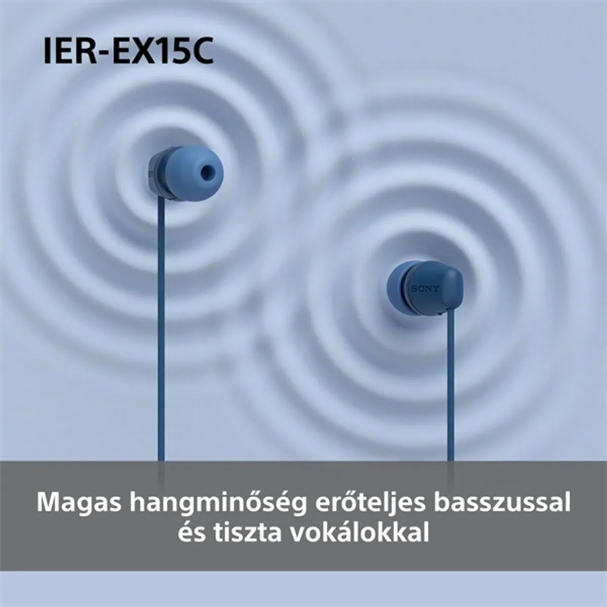 Sony IEREX15CW.CE7 USB Type-C vezetékes mikrofonos fehér fülhallgató #5