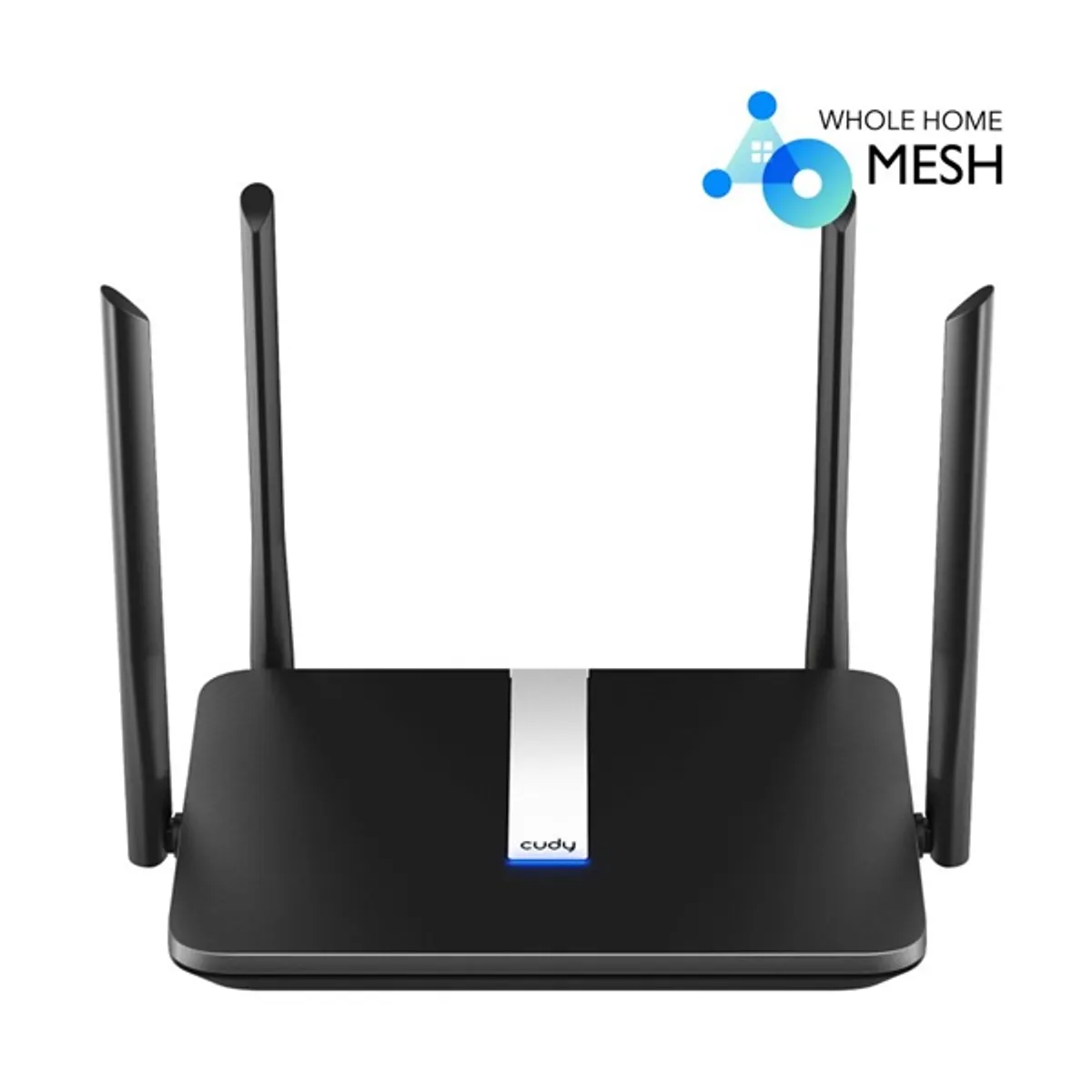 CUDY X6 AX1800 gigabit WIFI 6 MESH fekete router #1
