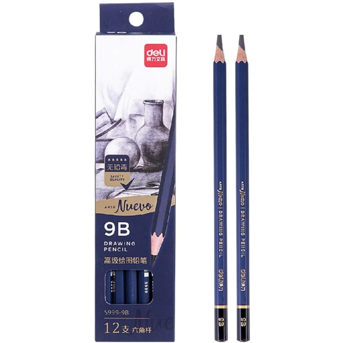 Deli Arte Nuevo 9B vázlat grafitceruza #1