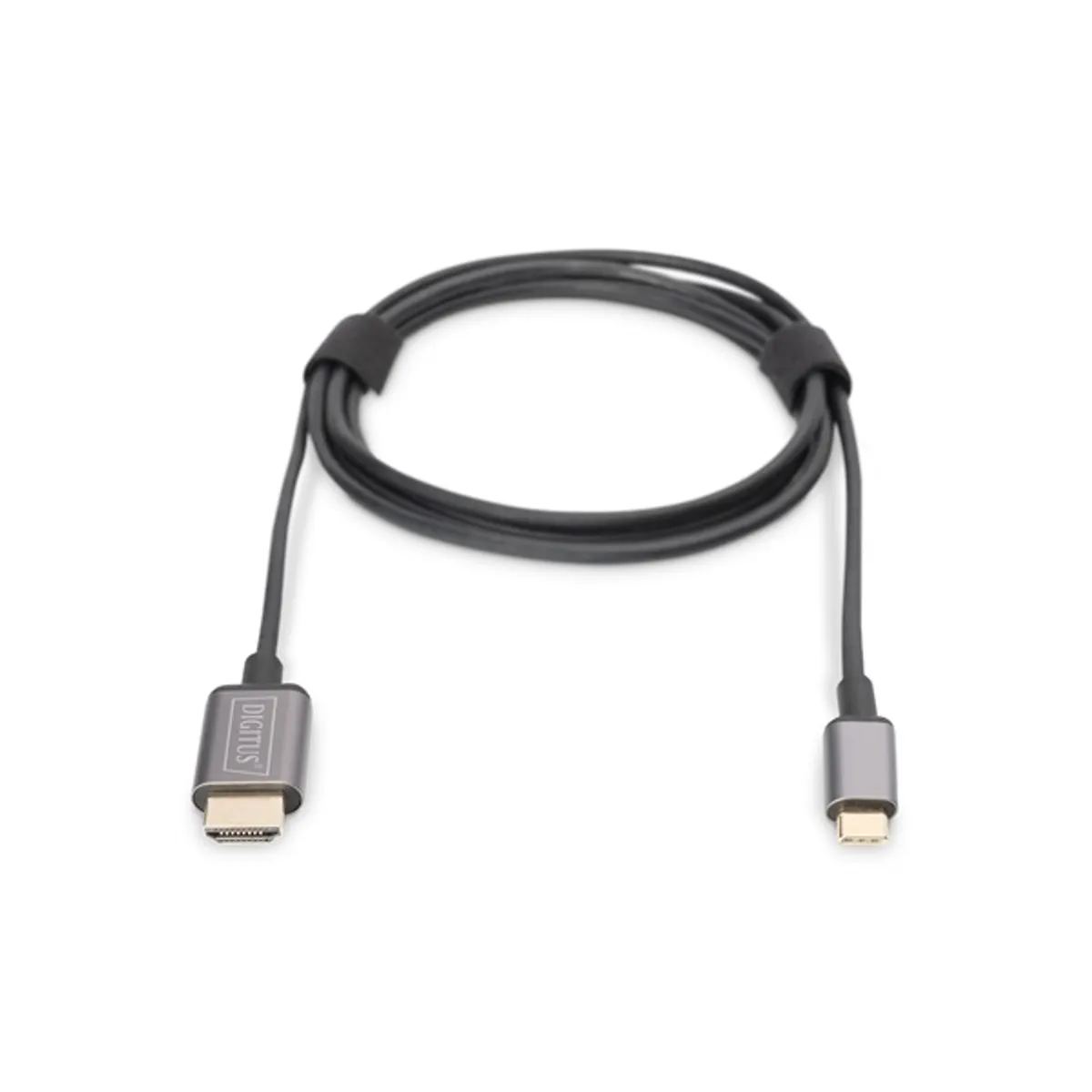 DIGITUS DA-70821 USB C - HDMI A 1,8m szürke video átalakító kábel #1