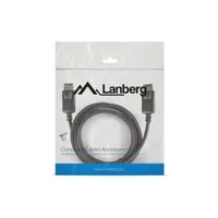 Lanberg 1,8m DisplayPort 4K apa - apa fekete kábel #3
