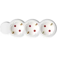 Home NV 3-3/WH/1,5 3 aljzat 3méter 3x1,5mm2 fehér elosztó