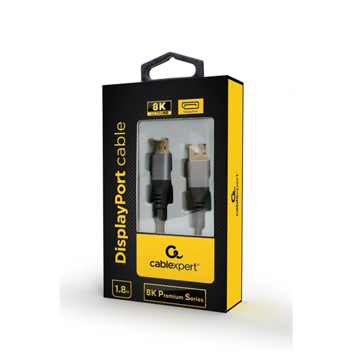 Gembird CC-DP8K-6 1,8m Premium DisplayPort 1.4 -> DisplayPort 1.4 M/M fekete kábel #3