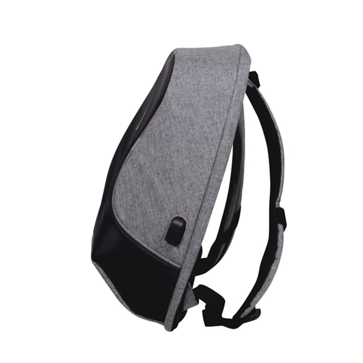 TOO 15,6" lopásbiztos/vízálló/USB portos szürke hátizsák #2