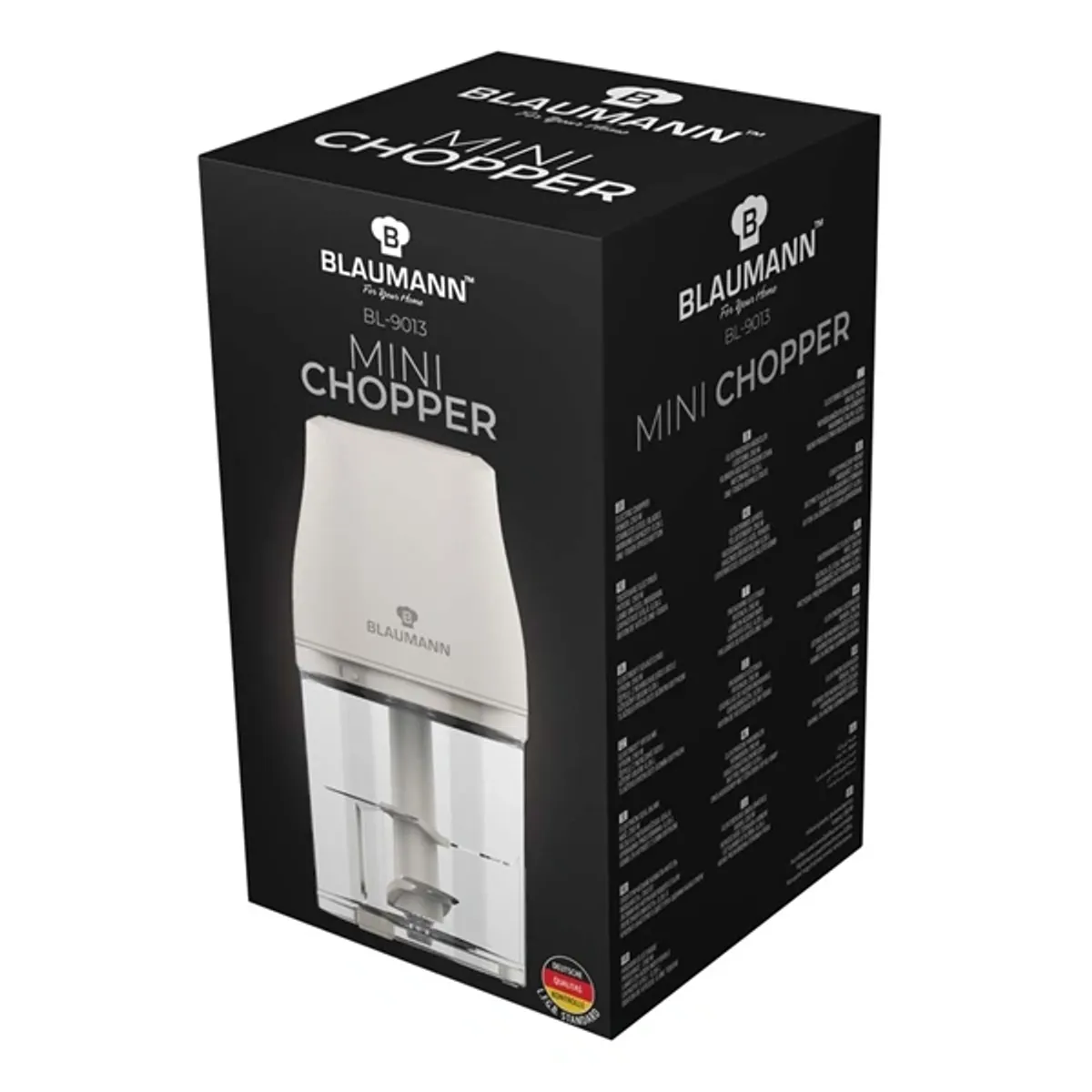 Blaumann BL-9013 2in1 0,5L krém mini chopper aprító #3