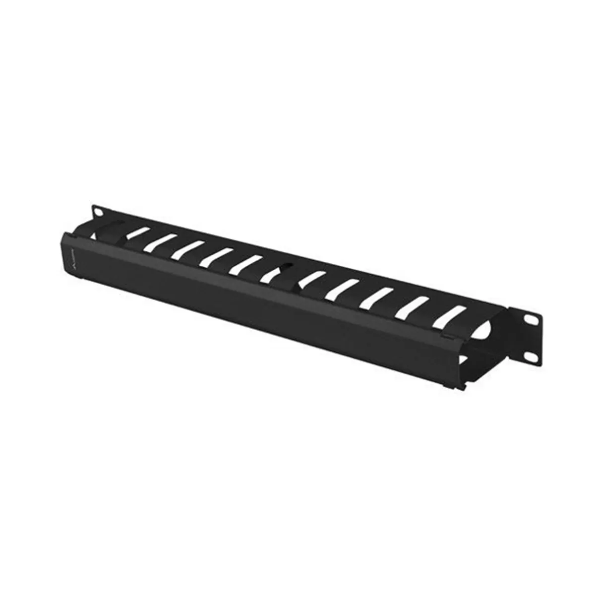 Lanberg AK-1704-B 19" 1U fekete csatornás kábelbevezető #1
