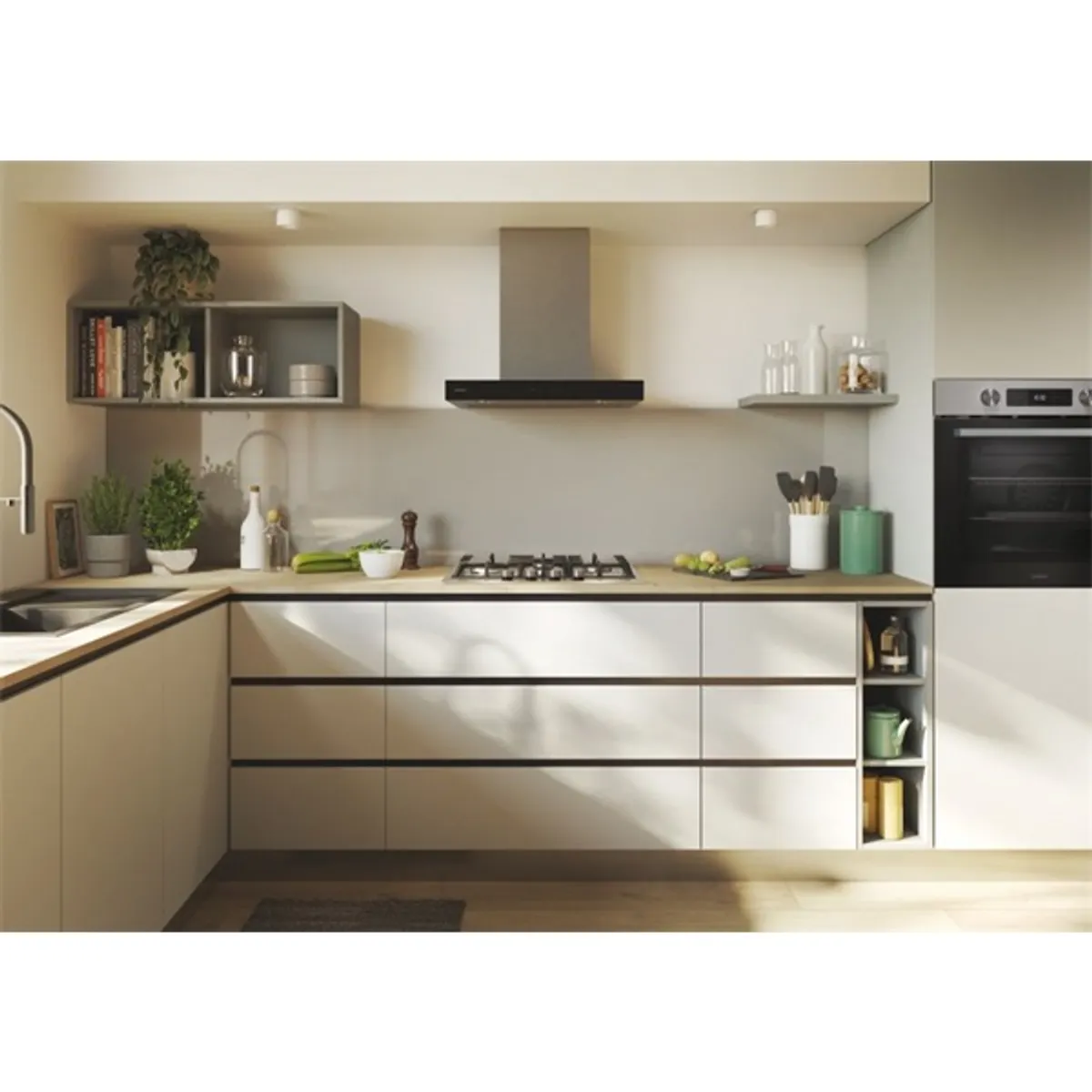 Candy CHG6D4WTX inox, beépíthető, gáz, főzőzóna:4, főzőlap #7