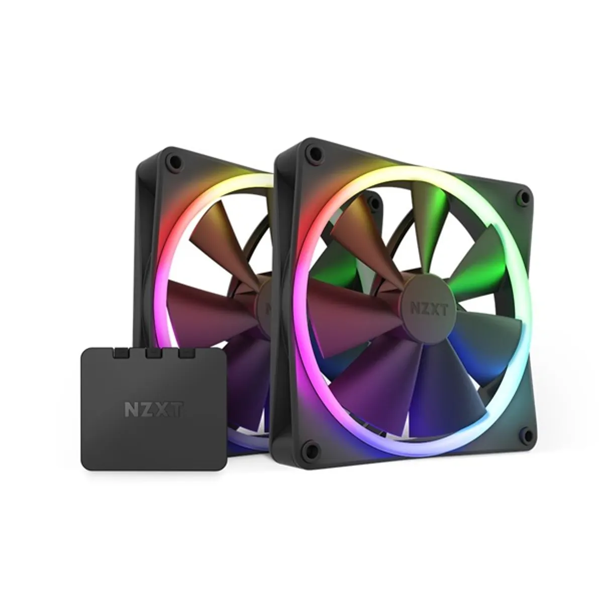 NZXT 140 mm Aer RGB 3 Double fekete hűtőventilátor #1