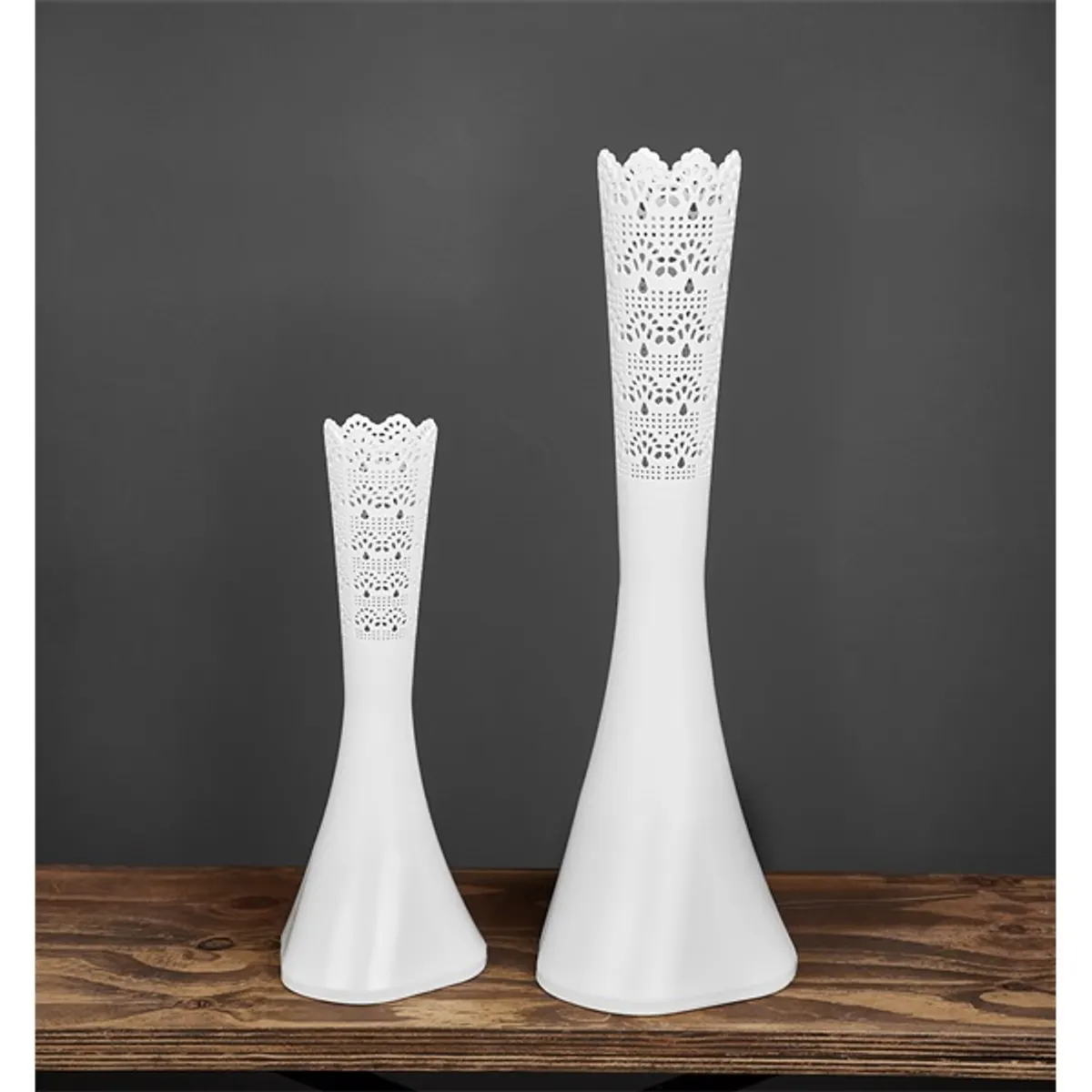 IRIS E5576 műanyag váza 40cm magas #1