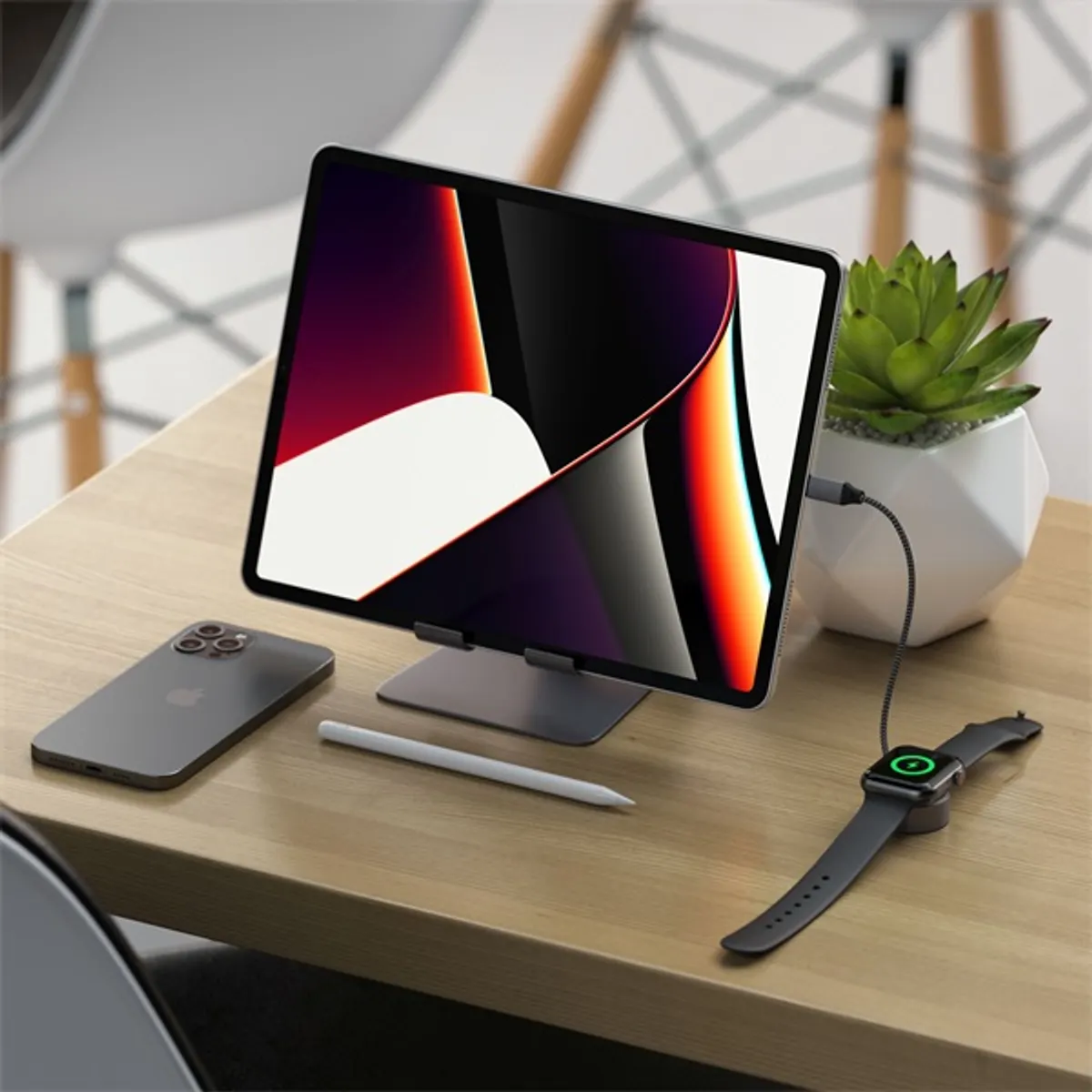 Satechi ST-TCAW7CM 20cm Type-C Apple Watch mágneses töltőkábel #7