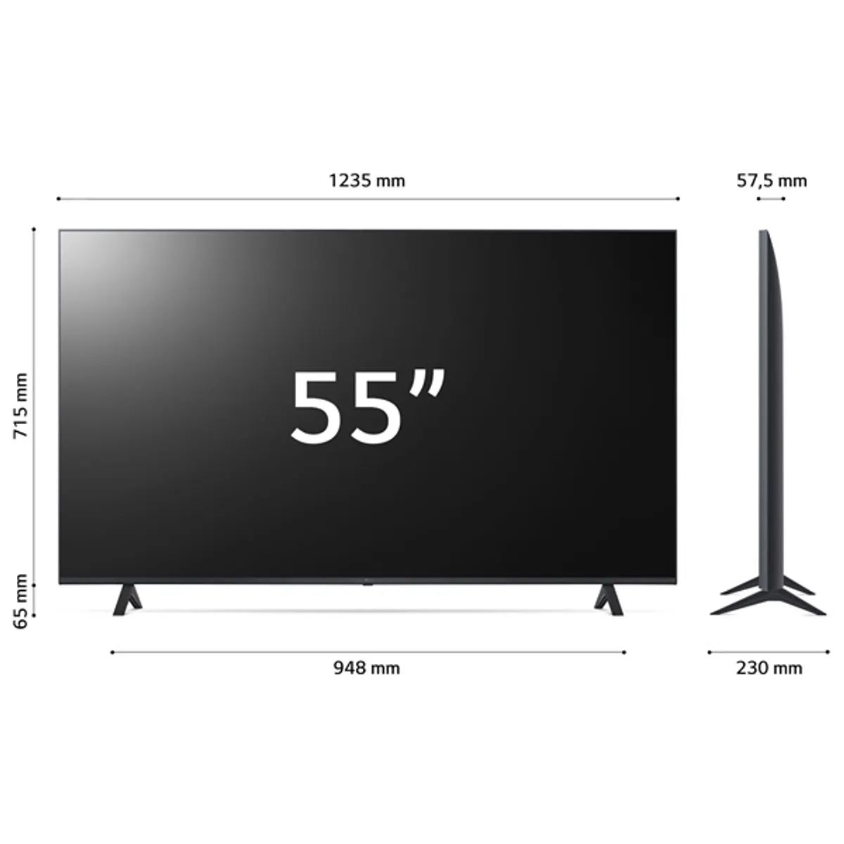 LG 55" 55UR78003LK 4K UHD Smart LED TV #6