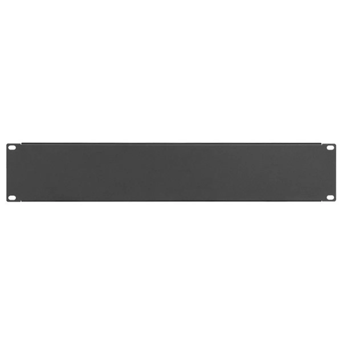 Stalflex RP19-2U-B 19" 2U fekete takaró panel #1