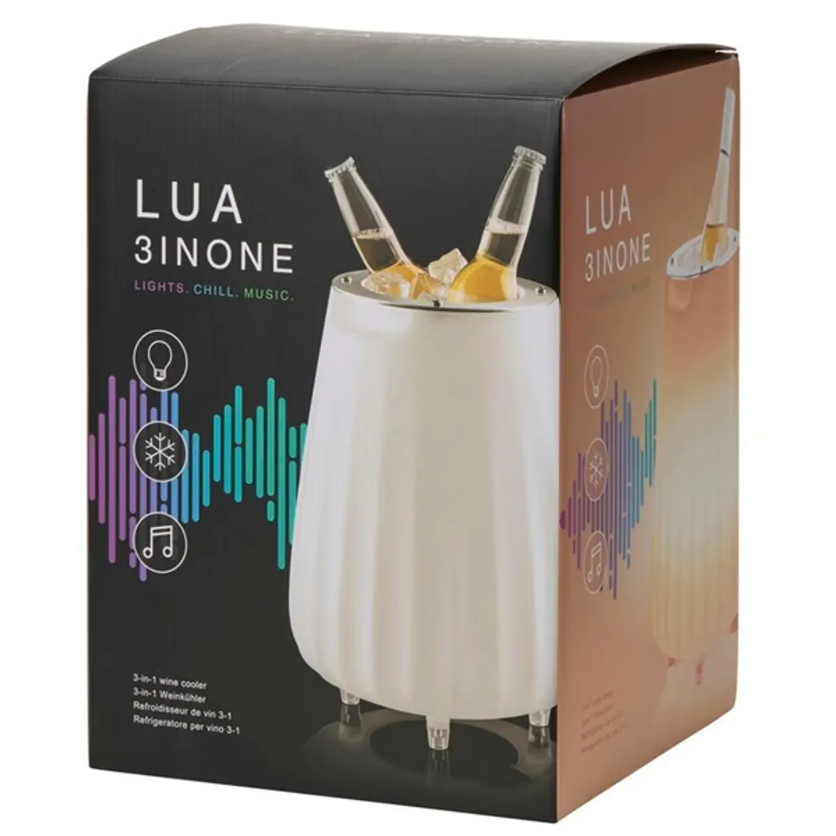 Lua 3inOne jégvödör és Bluetooth hangszóró LED hangulatfénnyel #3