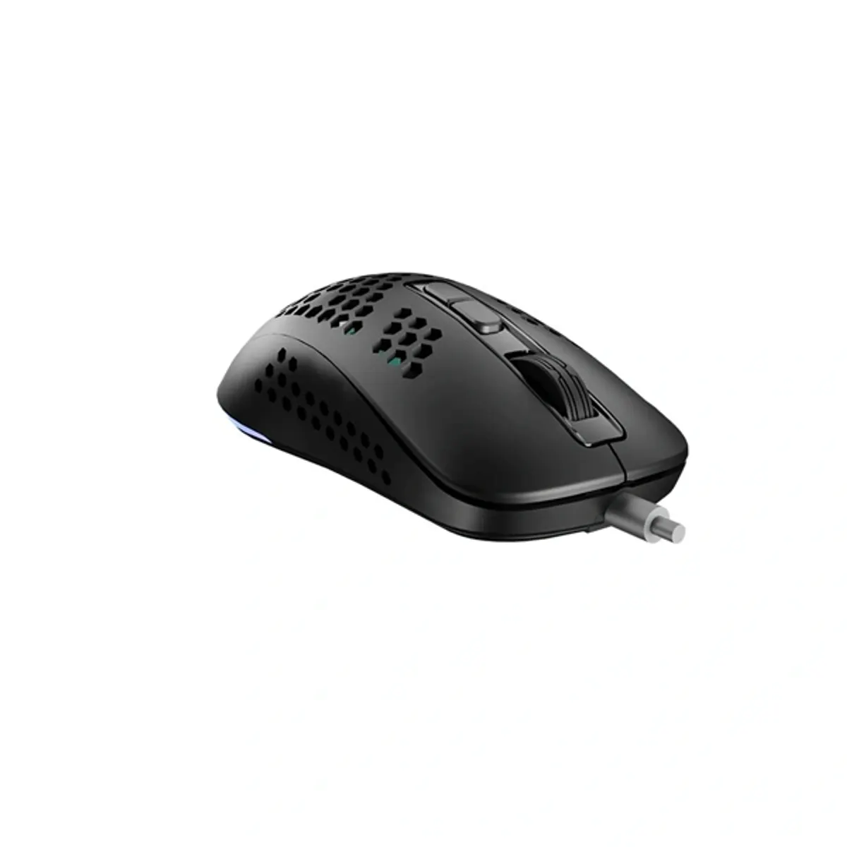 AVAX LW01 PAW3327 RGB fekete gamer egér #5