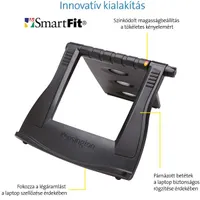 Kensington K52788WW SmartFit Easy Riser állítható magasságú laptop hűtő állvány #4