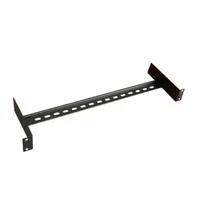 Solarix RAIL-1U-DIN 19" 1U fekete DIN sín panel #2