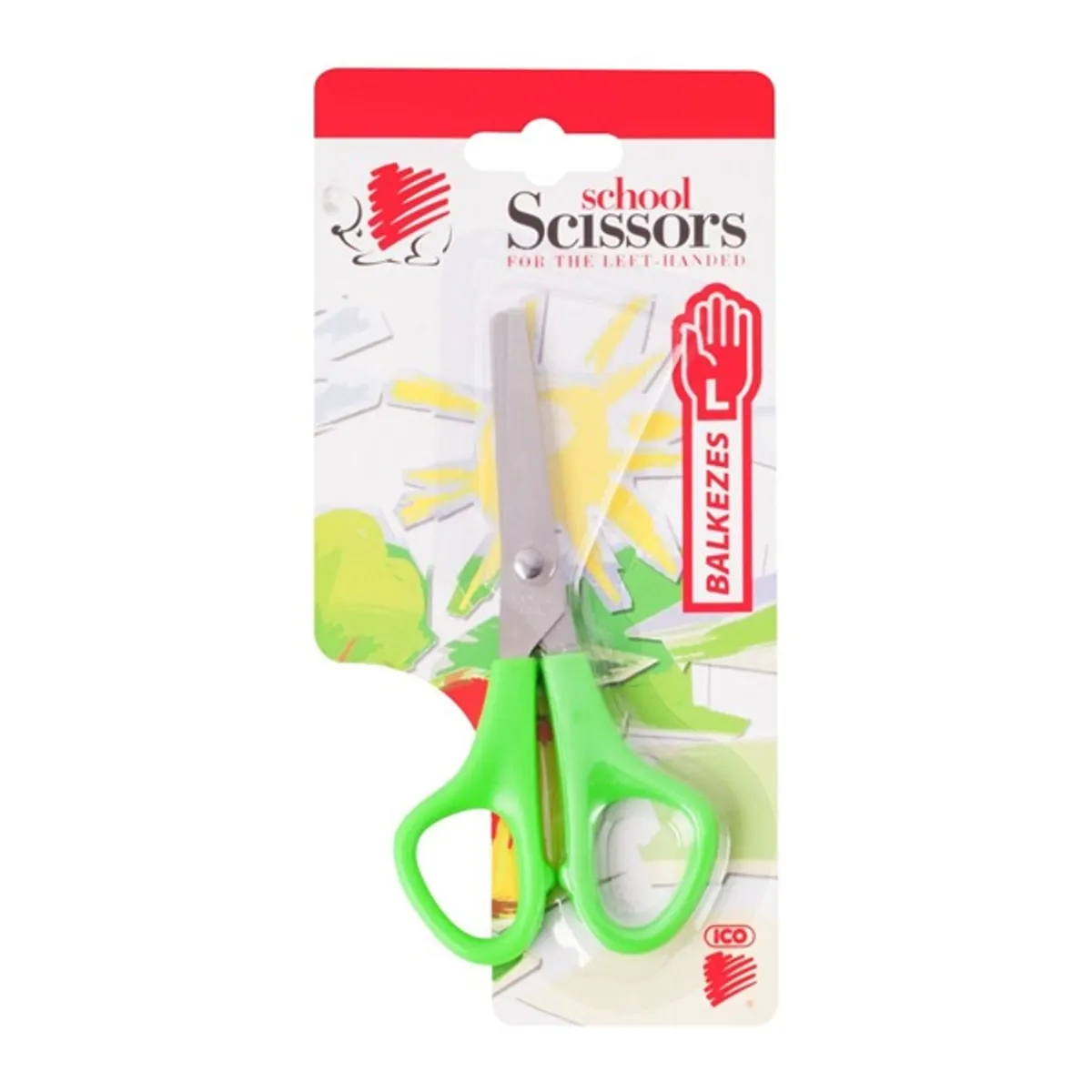 ICO Süni BL balkezes iskolai olló #1