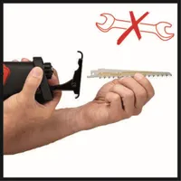 Einhell 4326310 PROFESSIONAL PXC TP-AP 18/28 Li BL - Solo akku és töltő nélkül akkumulátoros orrfűrész #7