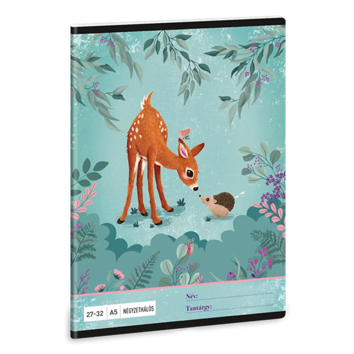 Ars Una My Secret Garden 24 (5339) A5 27-32 kockás füzet #1