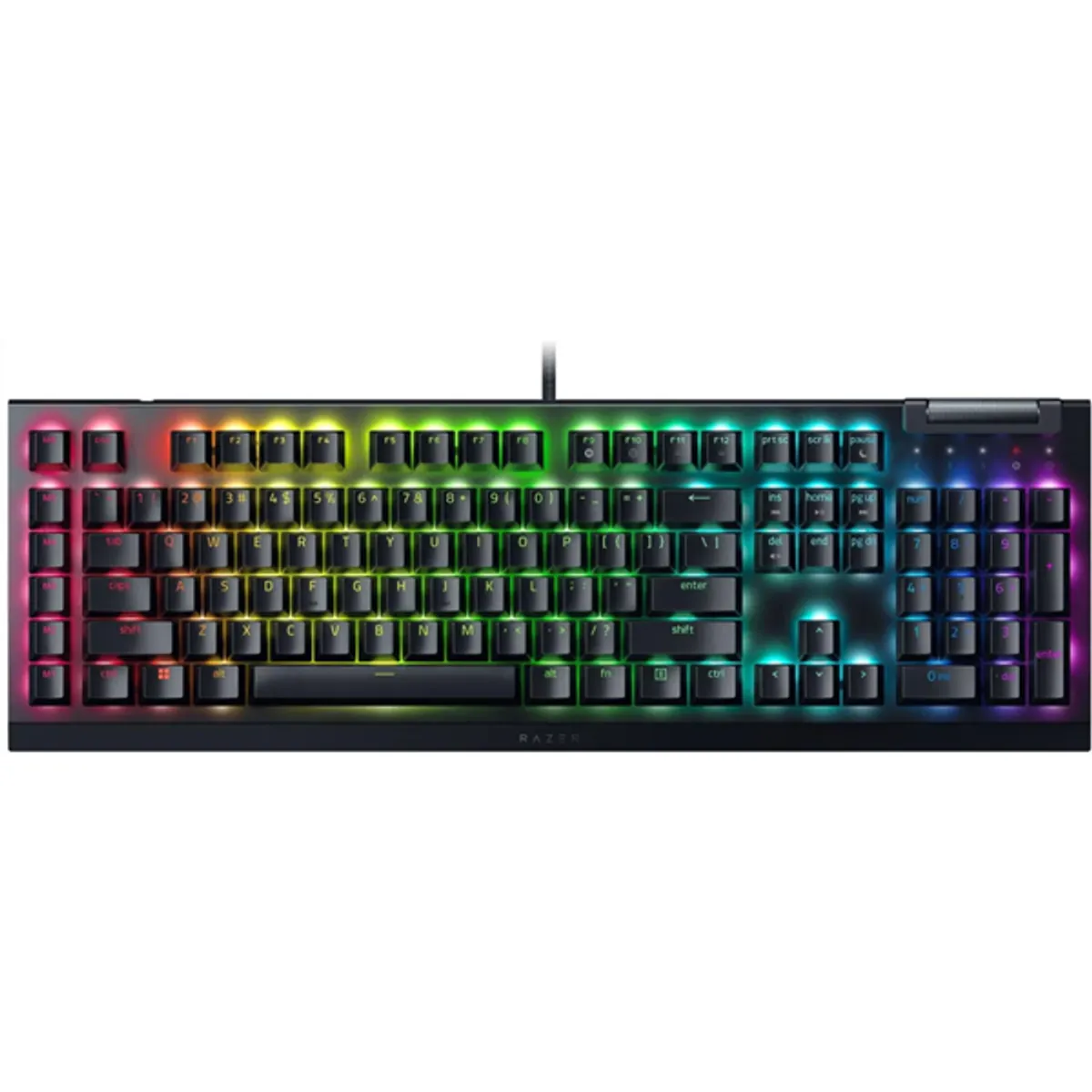 Razer BlackWidow V4 X US fekete (green switch) gamer billentyűzet #2