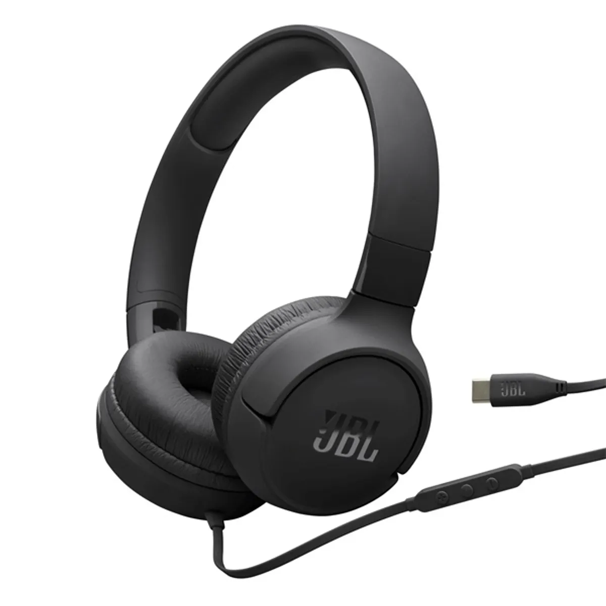 JBL Tune520C USB-C vezetékes mikrofonos fekete fejhallgató #1