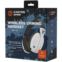 Canyon EGO GH-13 fehér-fekete 7.1 gamer headset #8