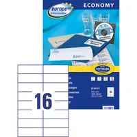 Avery Europe100 ELA019 105x37mm univerzális 1600db-os etikett #2