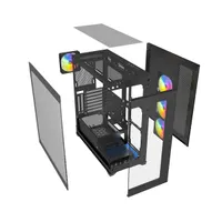 RAIDMAX i800 fekete (táp nélküli) ablakos ATX ház #9