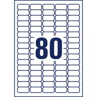 Avery L4732REV-65 35,6x16,9 mm visszaszedhető univerzális 50+15 lap 5200 db-os etikett #3