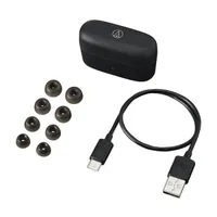 Audio-Technica ATH-CKS30TW+BK True Wireless aktív zajszűrős vezeték nélküli fekete fülhallgató #3