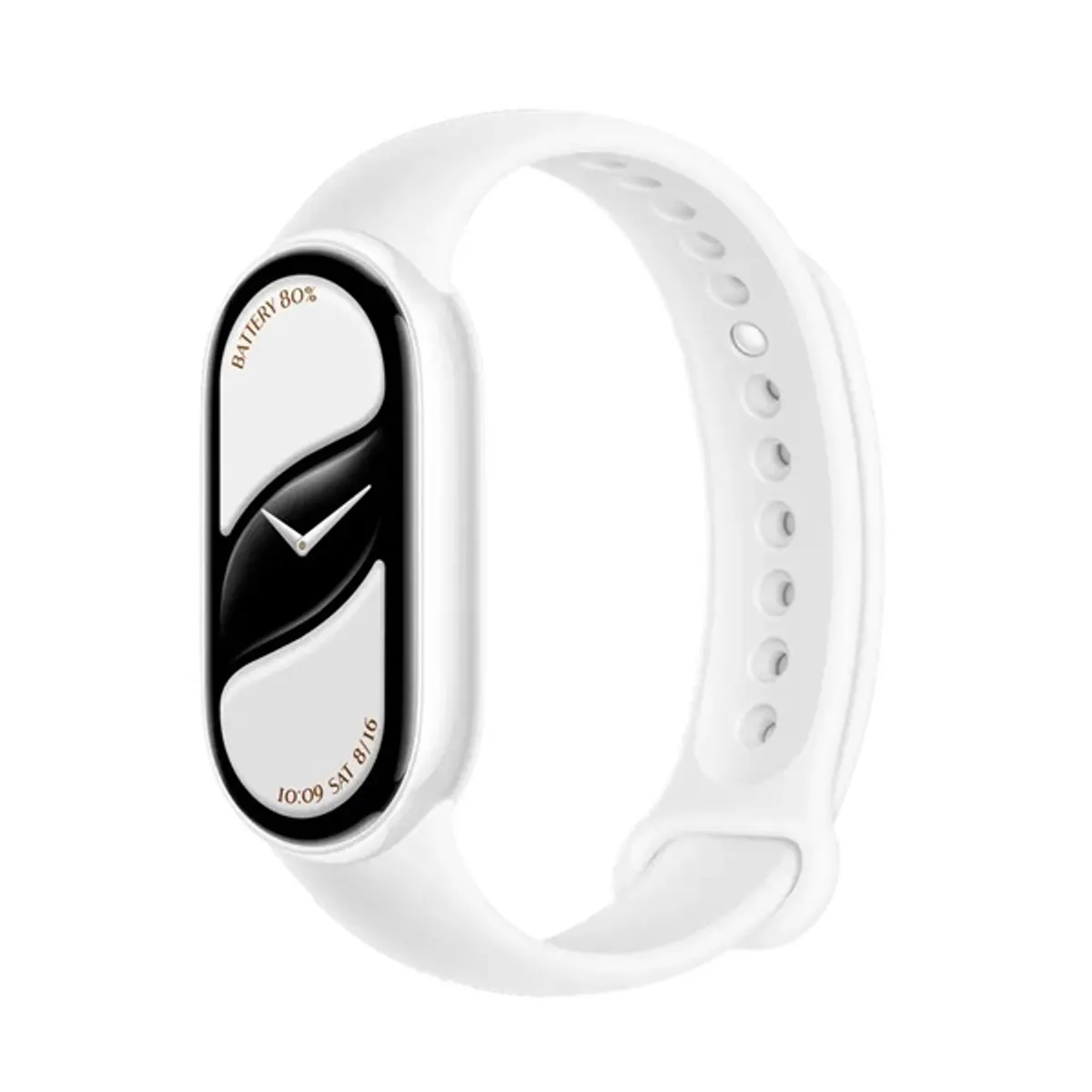 Xiaomi Smart Band 10 Ceramic Edition Pearl White fehér aktivitásmérő #1