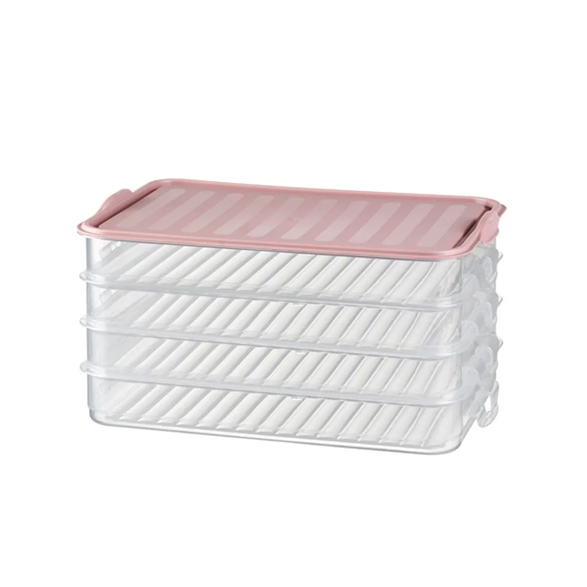 IRIS G-462 EASY-CLICK négyszintes ételtároló szett 4x750ml 15,5x23x12,5cm #1