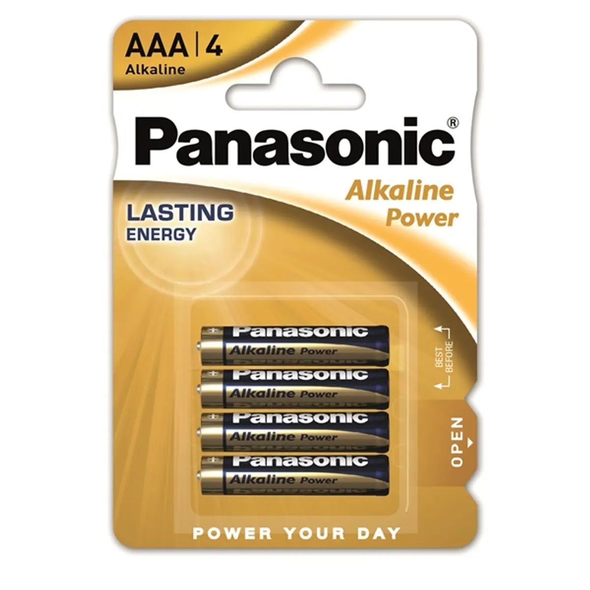 Panasonic LR03APB/4BP 1,5V AAA alkáli tartós mikroceruza elem 4 db/csomag #1