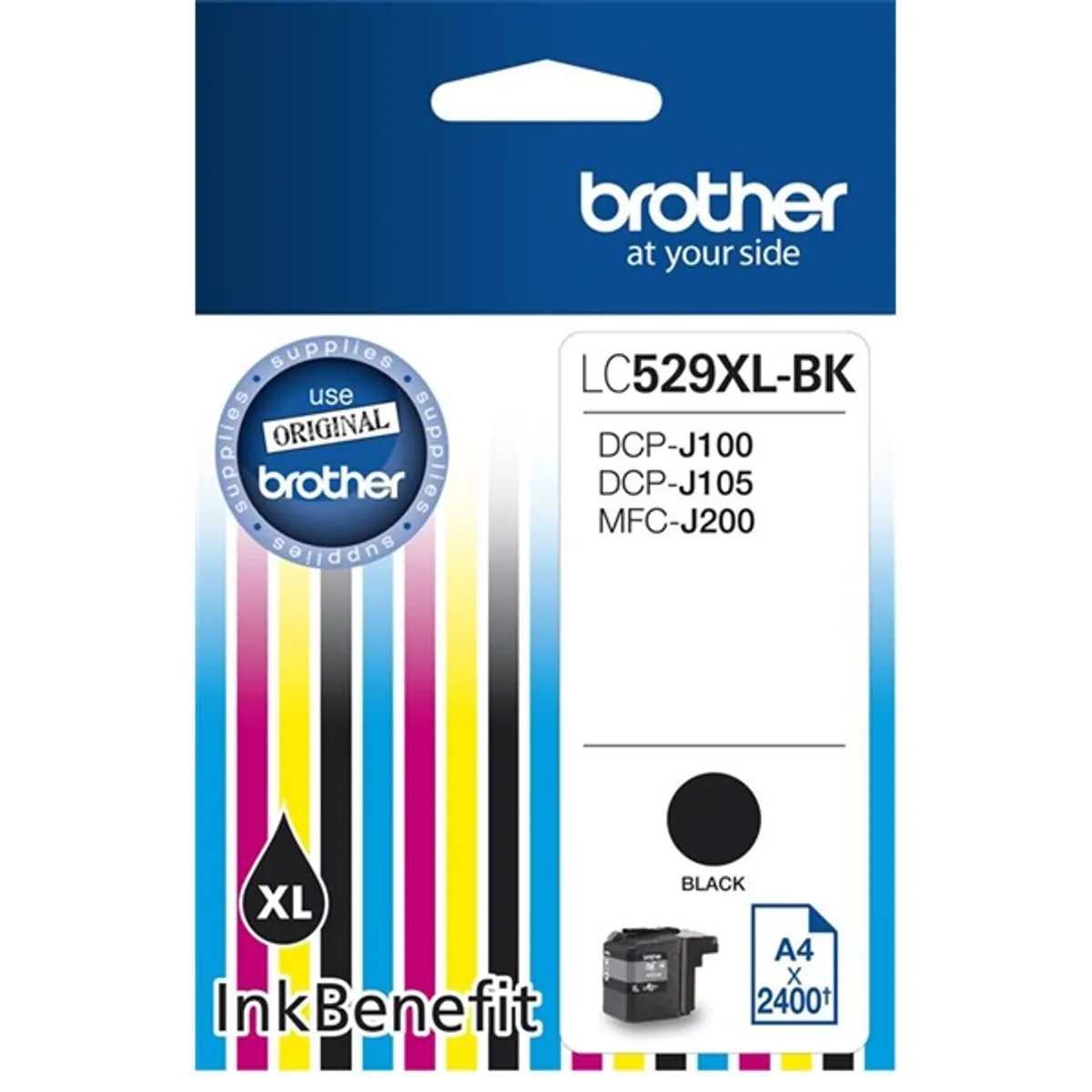 Brother LC529XLBK fekete tintapatron #1