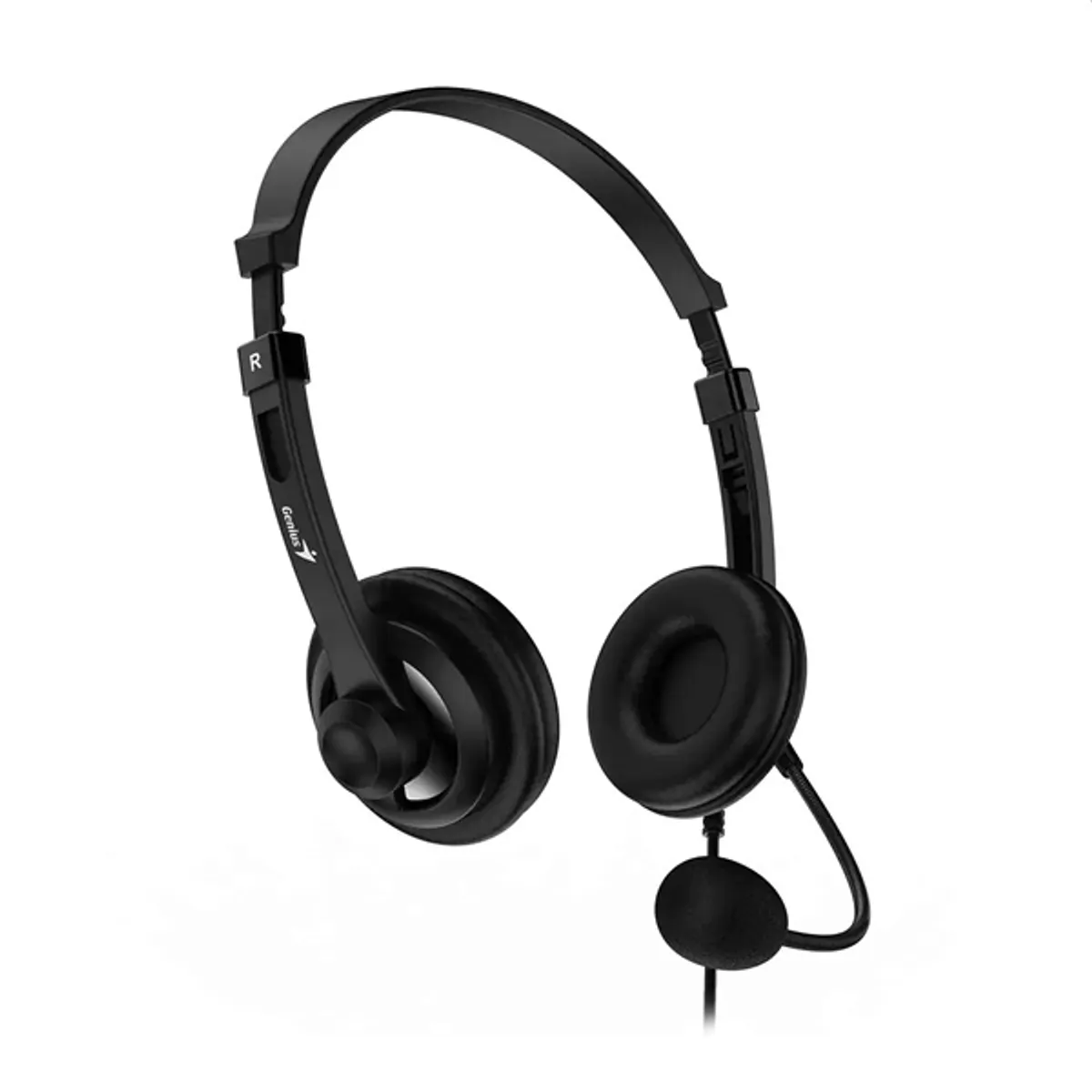 Genius HS-230U USB-C vezetékes fekete headset #2