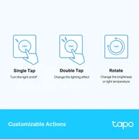 TP-Link Tapo S200D fehér okos távoli fényerőszabályzó kapcsoló #5