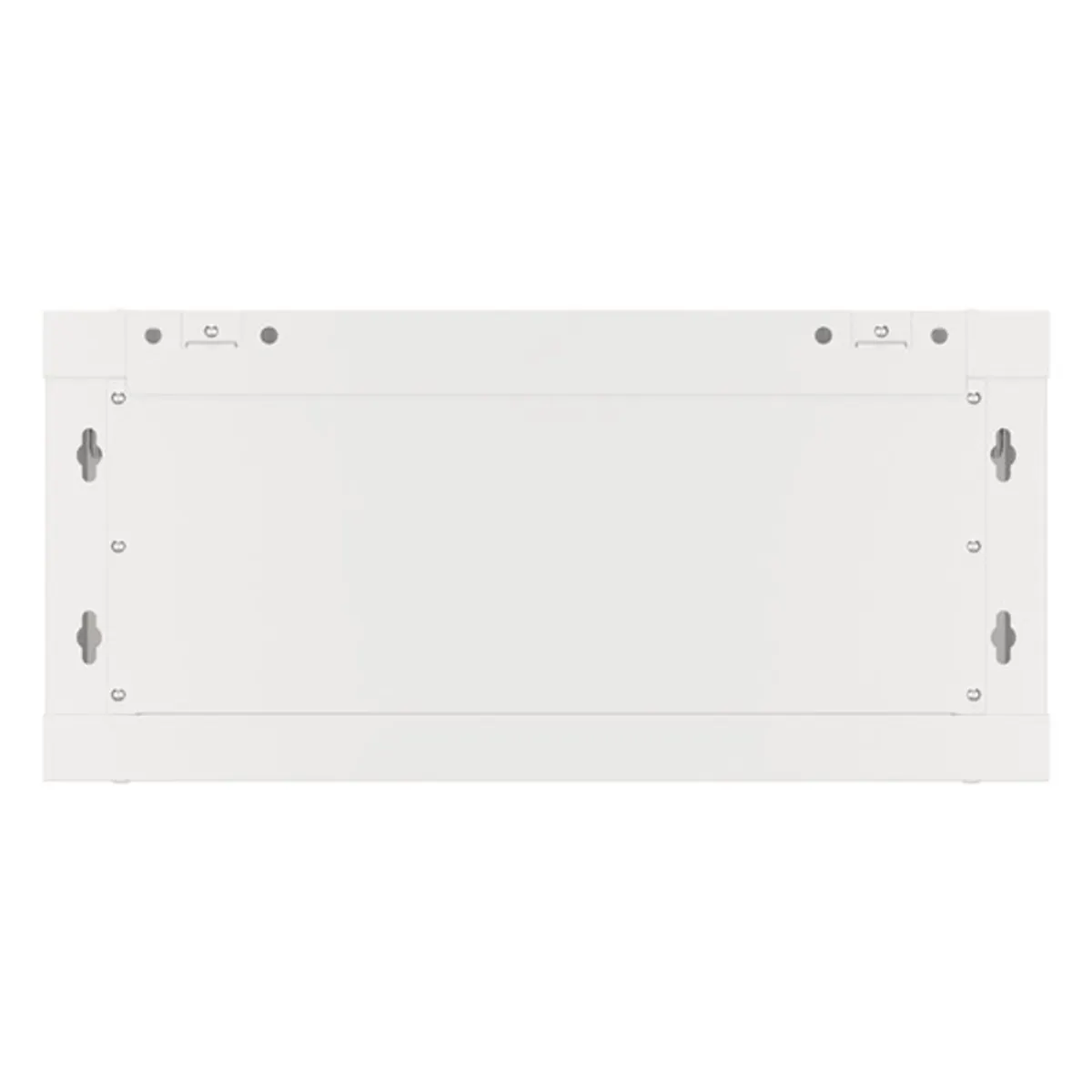 Lanberg WF01-6404-10S 19" 4U SZÉL:600mm MÉLY:450mm MAG:290mm lapraszerelt üvegajtós szürke fali rack szekrény #6