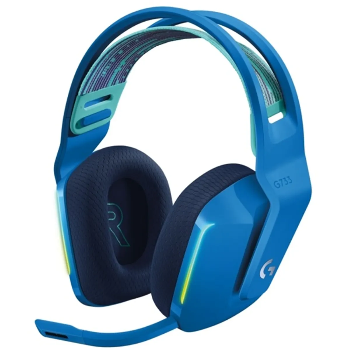 Logitech G733 Lightspeed Wireless RGB kék gamer headset #1