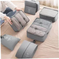 IRIS A02 Bőrönd csomag rendszerező 7 db-os #5