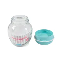 IRIS Macaron üveg fűszertartó 370ml, zöld, fukszia, narancs vagy citromsárga színű HN-1215 #6