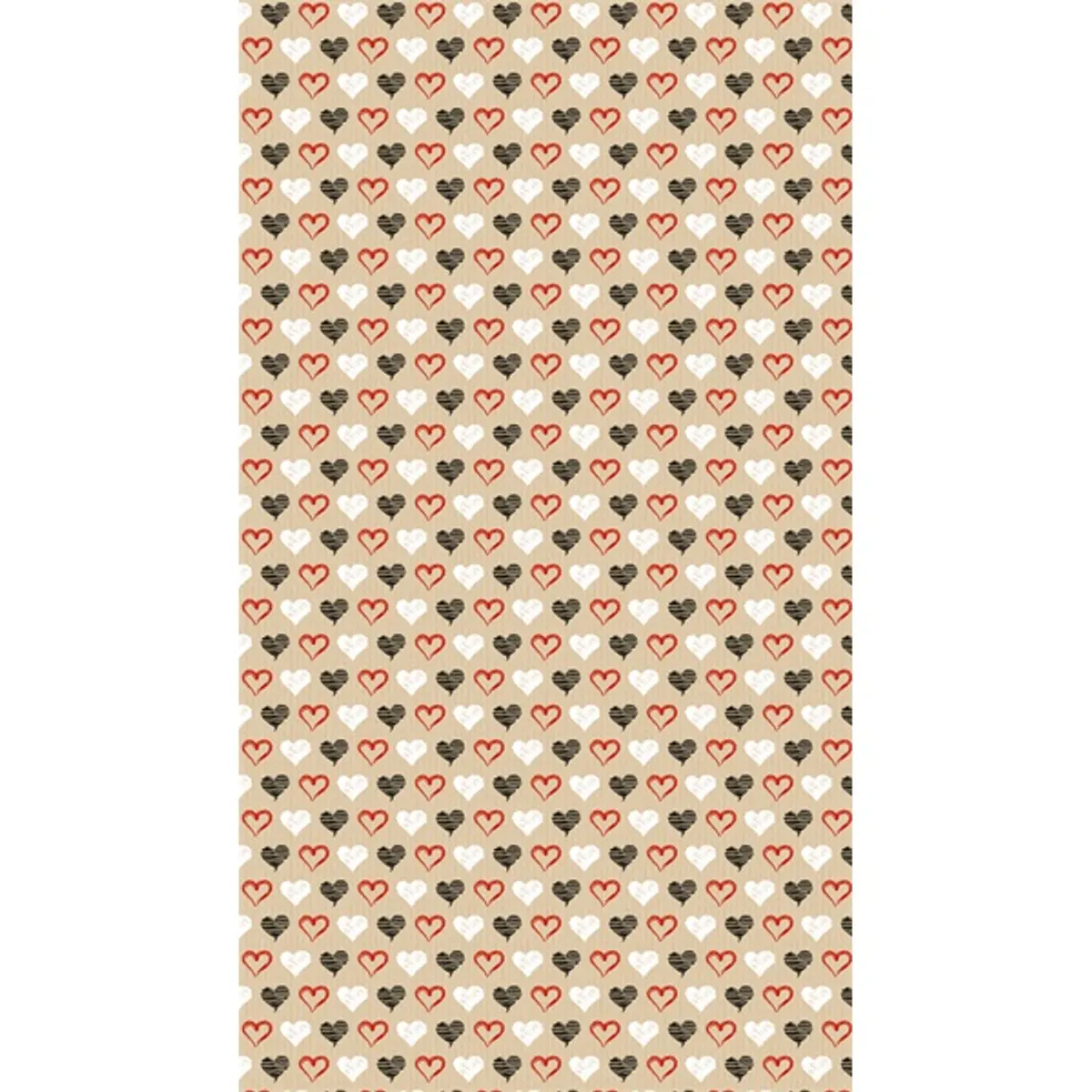 IRIS Karácsonyi tekercses KRAFT csomagolópapír,  200x70cm, különböző mintákkal, 60g/m2 #2