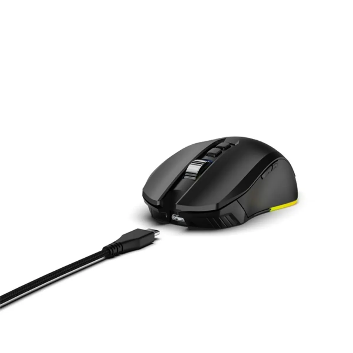 uRage 00217845 REAPER 800 8K fekete optikai gamer egér #1