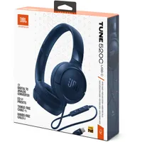 JBL Tune520C USB-C vezetékes mikrofonos kék fejhallgató #8