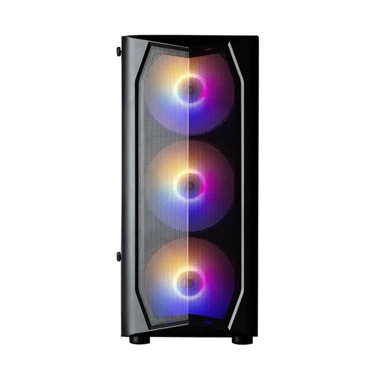 Zalman N4 REV.1 fekete (táp nélküli) ablakos ATX ház #3