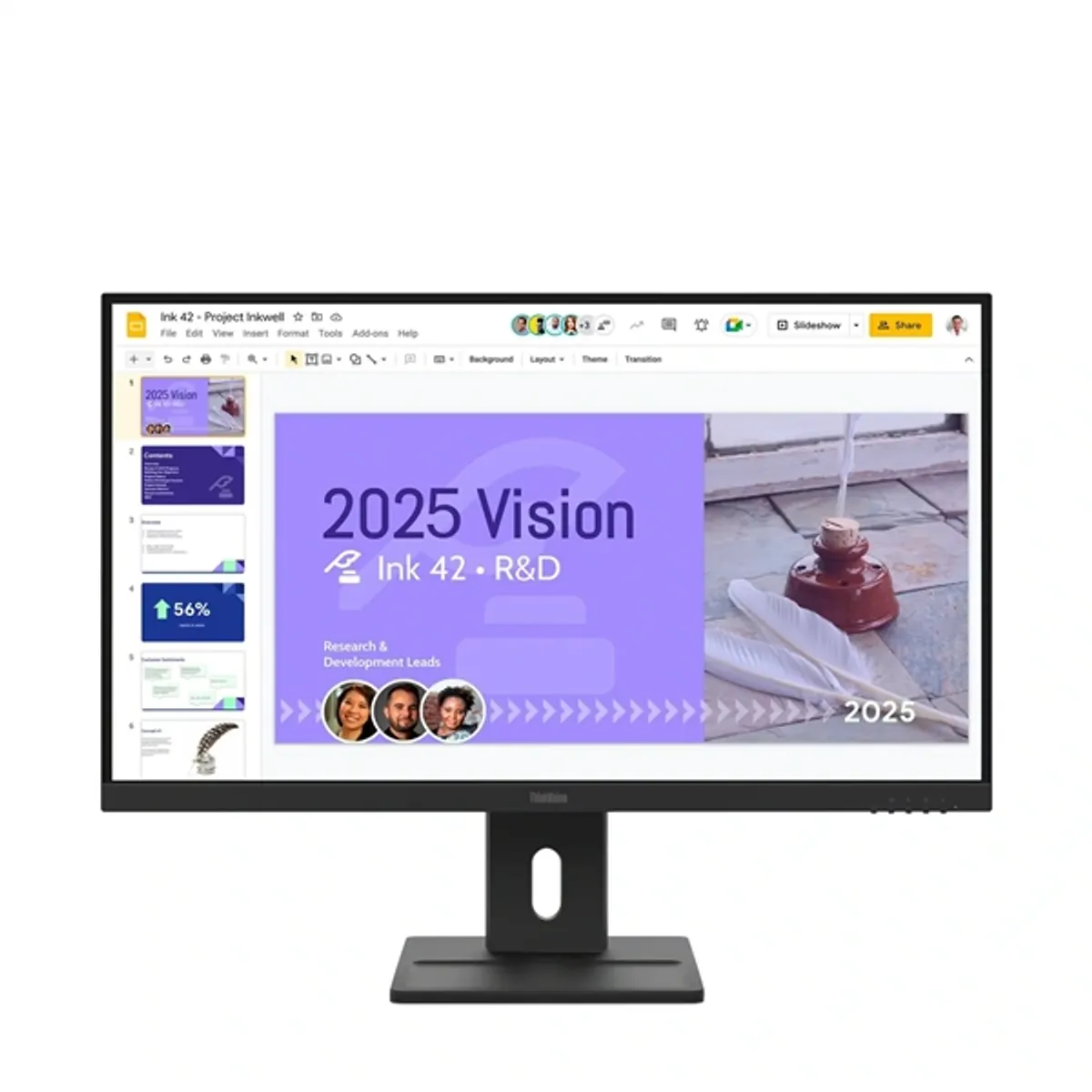 Lenovo 27" ThinkVision E27Q-40 FHD DP/HDMI fekete monitor #1
