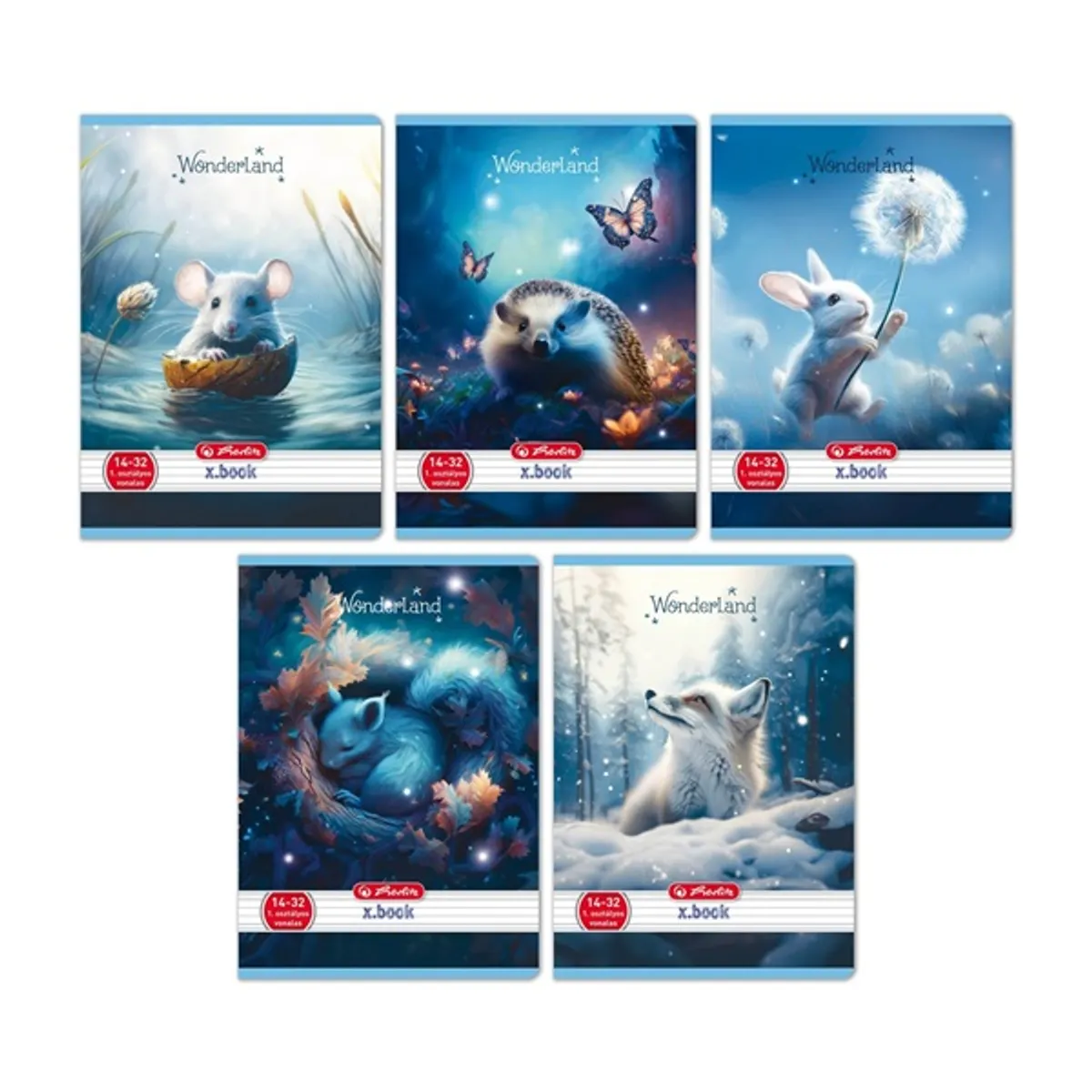 Herlitz Wonderland A5 14-32 1. osztályos vonalas füzet #1