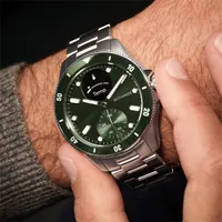 Withings ScanWatch Nova hibrid 42mm zöld okosóra #7