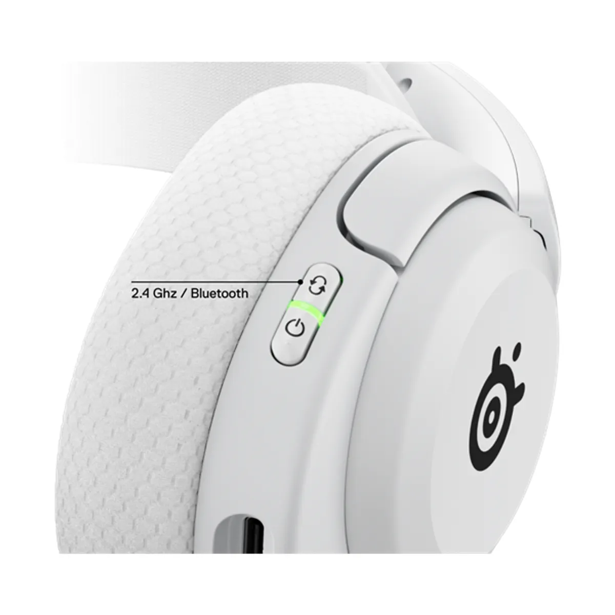 Steelseries Arctis Nova 5 Wireless Bluetooth Gaming fehér headset #6