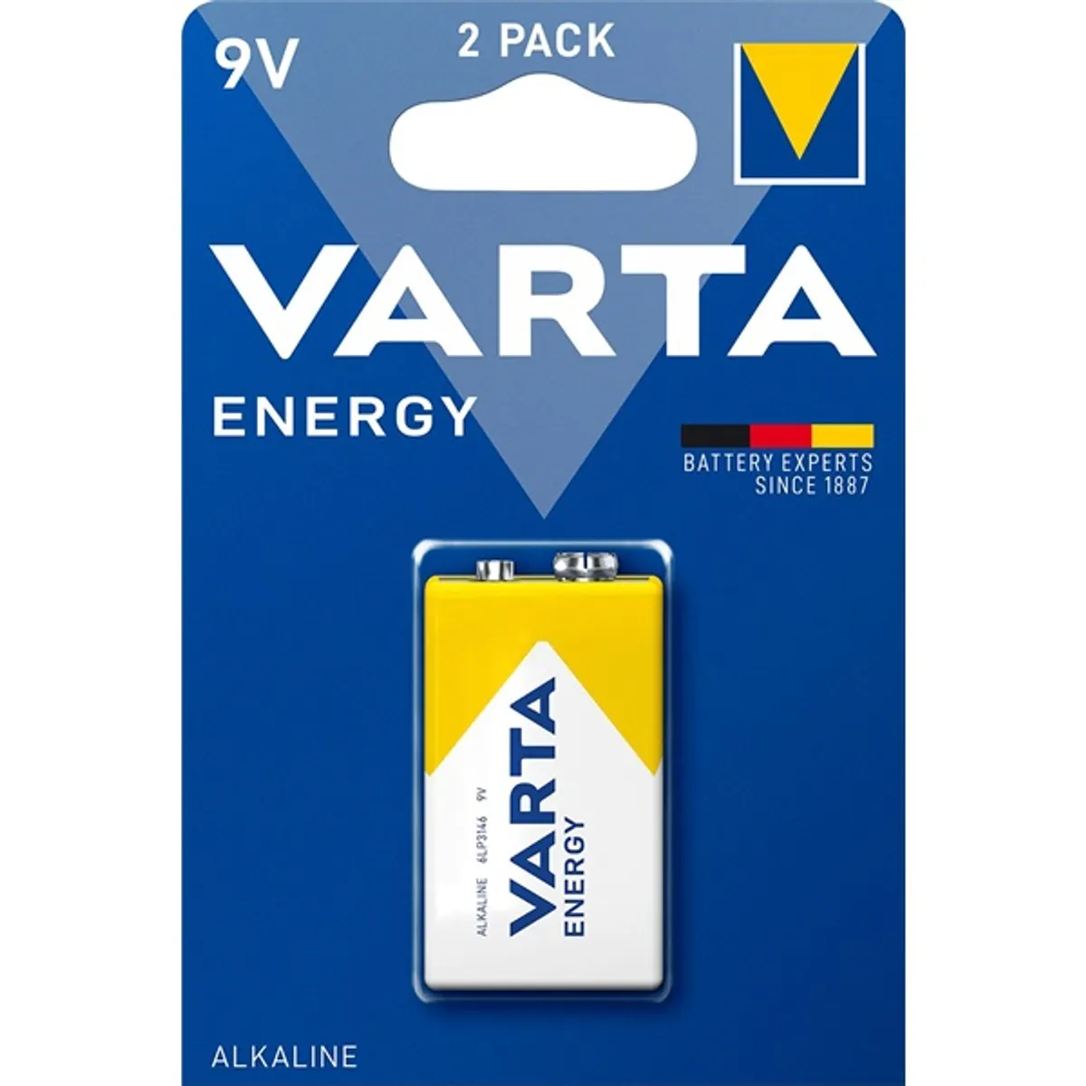 VARTA 4122229411 Energy 9V (6RL61) alkáli elem 1db/bliszter #2